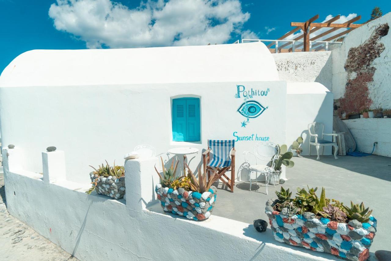 Oia Sunset House Pothitou Villa Dış mekan fotoğraf