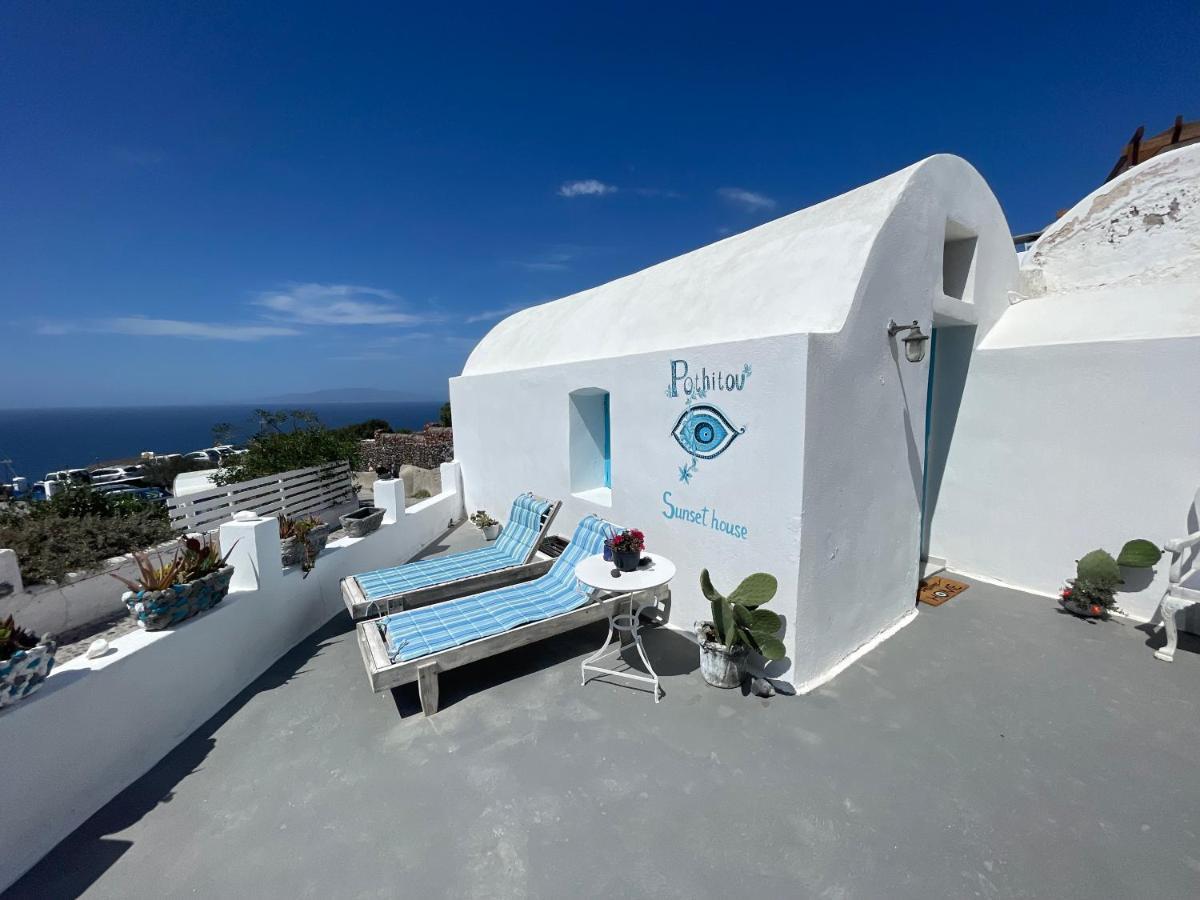 Oia Sunset House Pothitou Villa Dış mekan fotoğraf