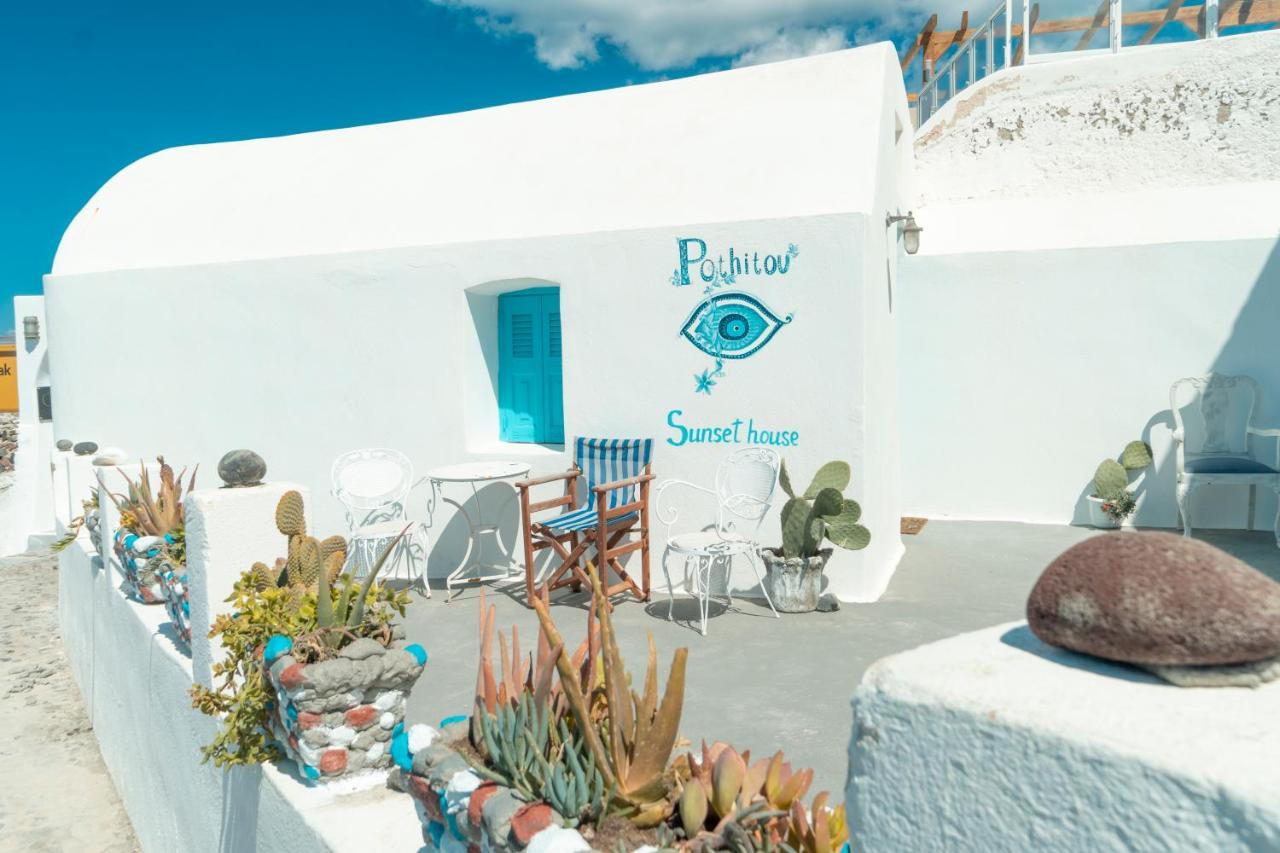 Oia Sunset House Pothitou Villa Dış mekan fotoğraf