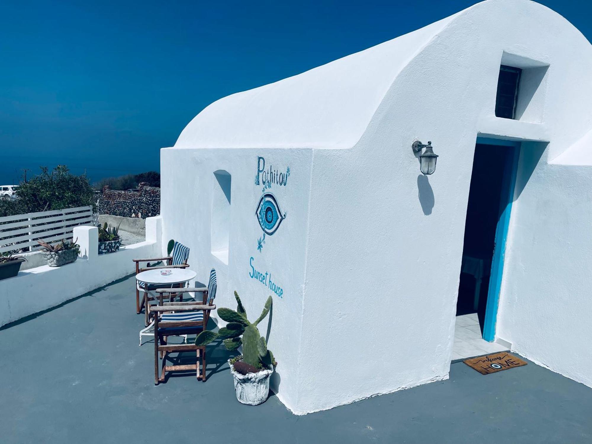 Oia Sunset House Pothitou Villa Dış mekan fotoğraf